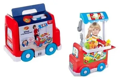 Zdjęcie produktu dla Dumel Discavery Wózek do Hamburgerów – kulinarna przygoda dla małych kucharzy!
