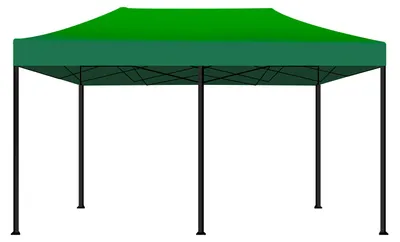 Immagine prodotto di Kebon Tenda / Gazebo Per Giardino 3X6 Mt Impermeabile Tendone Pieghevole Per Fiere E Mercati Colore Verde