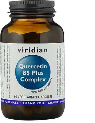 Produktbild von Quercetin b5 plus Quercetin-Komplex 60 Kapseln VIRIDIAN