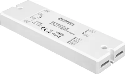 Produktbild von SR-2309S-CCT DALI-2 DT8 LED Controller, 2-Kanal, 12-24V DC, 2×5A, Tunable White CCT, Push DIM