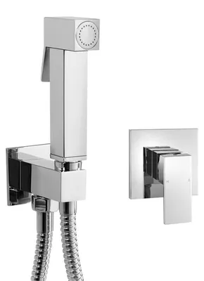 Produktbild von Sapho SPECTRE Unterputz-Armatur mit WC-Handbrause, Chrom
