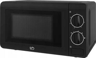 Zdjęcie produktu dla Kuchenka mikrofalowa wolnostojąca mikrofala mikrofalówka UD czarna 700W 20l
