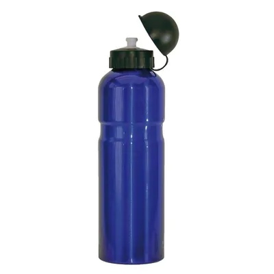 Produktbild von Messingschlager Trinkflasche Alu 750 ml blau mit Deckel