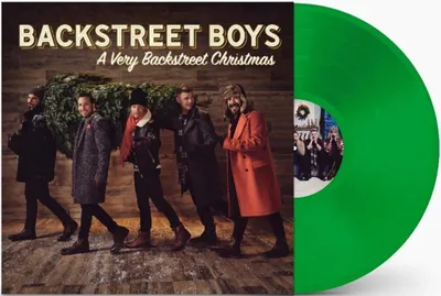 Obrázek produktu pro Backstreet Boys - A Very Backstreet Christmas (Limited Edition) (Transparent Emerald Green Coloured) (LP)