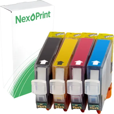 Produktbild von Druckerpatrone kompatibel zu Canon CLI-8 mehrfarbig Pixma IP 6600 D IP 6600 IP 5300 IP 5200 R IP 5200