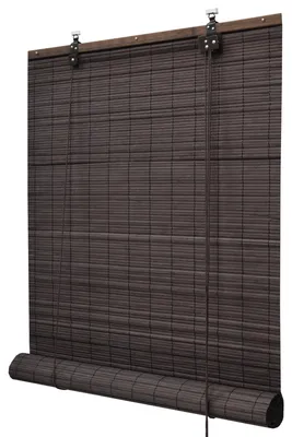 Produktbild von Sol Royal Bambusrollo SolDecor B86, 90x160cm, Braun – Klemmfix ohne Bohren