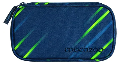 Image de coocazoo trousse à crayons Pencil Case Fast Lime bleu marine