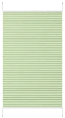 Produktbild von Plissee Klemmfix ohne Bohren 60x100cm Grün Sichtschutz Blickdicht Sonnenschutzrollo Lichtschutz Faltrollo Jalousie Rollos für Fenster und Tür