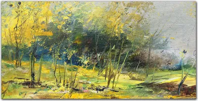 Produktbild von Coloray Bild aus Glas 140x70 Dekoration wohnzimmer wanddekoration gehärtetes Glas Küche glasblock mit bild - Wald