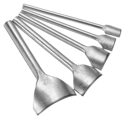 Lederlocher-Set, 5-teilig, 10–40 mm, Bogenform, Eisen