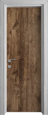 Produktbild von Tür Selbstklebende 70x210 cm Türfolie Türtapete Klebefolie - Dunkle Holz