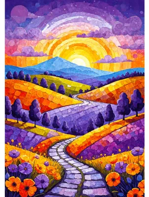 Obrázek produktu pro GENIESSE Puzzle Cesta ke světlu, 1000 dílků