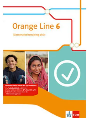 Produktbild von Orange Line 6. Klassenarbeitstraining aktiv mit Mediensammlung Klasse 10