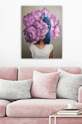 Immagine prodotto di Wallity, 7436502942921- TCR2177, Colorato, Stampe su tela, 50 x 70 cm, 100% tela