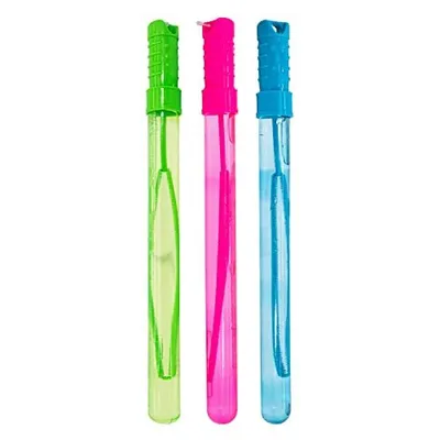Obrázok produktu pre Idena meč s bublinkami 118 ml 3 rôzne, zelený, ružový alebo modrý, ornamenty na rukoväti,, 32 cm dlhý a naplnený 118 ml bublinkového roztoku,, od 4 rokov