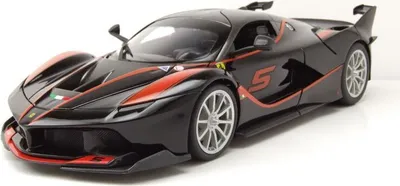 Produktbild von Bburago 1:18 Ferrari TOP FXX K Black