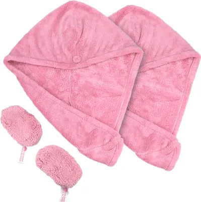 Produktbild von Pastaclean Haarturban & Abschmink Wölkchen Set, 4tlg