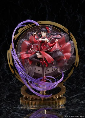 Immagine prodotto di Statua in PVC 1/7 di Kurumi Tokisaki di Date A Bullet con abito “Pigeon Blood Ruby” Ver., 33 cm