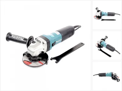 Obrázek produktu pro MAKITA GA5041C01 úhlová bruska 125mm, SJS, elektronika, 1400W