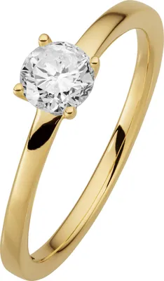 Produktbild von Orolino Ring 585/- Gold gelb 052 (16,6) Brillant weiß 067370208-1