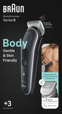 Zdjęcie produktu dla Braun BG 5340 BodyGroomer