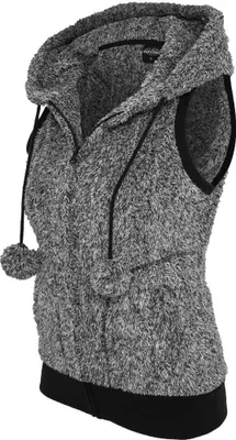 Immagine prodotto di Gilet da donna Urban Classics Melange Teddy