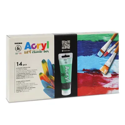 Immagine prodotto di Primo 4201BOX3 pittura 75 ml Multi Tubo
