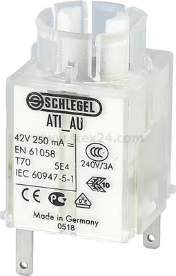 Immagine prodotto di Georg Schlegel Contatto a sfioramento, 1S Contatto AT Spina piatta 2,8 mm x 0,8 mm - 1 pezzo