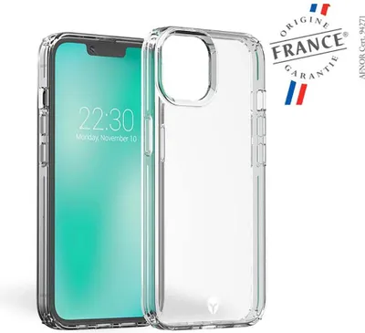 Image de FORCE CASE FCFEELIP14 - FC Feel IP14 OFG 50% Recyclé Transparent