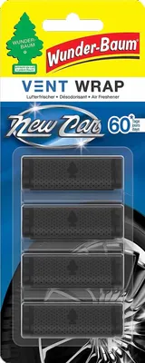 Product packaging for car air fresheners.