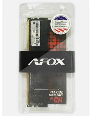 Produktbild von AFOX AFLD48FH1P, 8 GB, 1 x 8 GB, DDR4, 2666 MHz, 288-pin DIMM