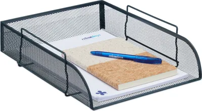 Produktbild von relaxdays Stapelbare Dokumentenablage Metall