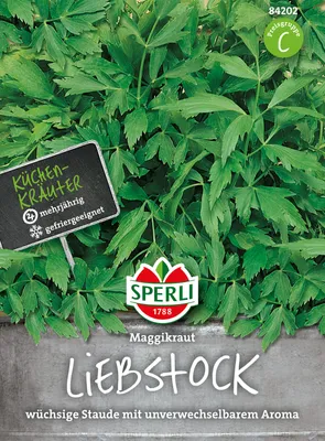 Produktbild von Liebstock Maggikraut | Liebstöckelsamen von Sperli [MHD 01/2024]
