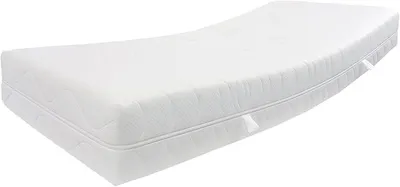 Produktbild von 25 cm Höhe ca. Orthopädische Kaltschaummatratze Fest H3, Bezug Waschbar bis 60 C°, 4-Seitigen Reißverschluss, (160x200)