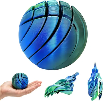 Obrázok produktu pre Gear Ball Fidget Toy 7 cm, antistresová hračka, pre domácnosť