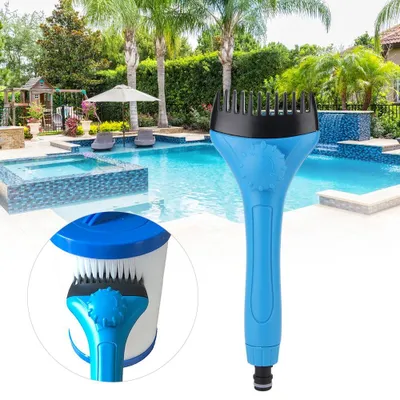 Produktbild von Mini-Hand-Poolfilterreiniger, Reinigungsbürste, Zubehör für die Poolreinigung
