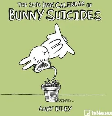 Produktbild von 2016 Bunny Suicides 17.5 x 17.5 Mini Grid Calendar