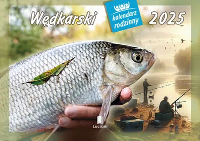 Zdjęcie produktu dla Kalendarz 2025 rodzinny WL14 Wedkarski