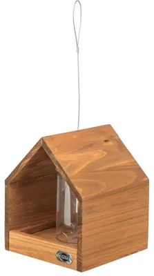 Produktbild von TRIXIE Vogelfutterhaus zum Aufhängen - braun - 20 × 24 × 20 cm
