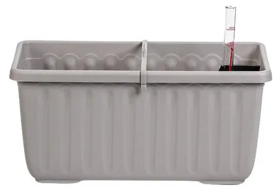Image de PLASTIA s.r.o. Bac d'arrosage Siesta LUX taupe 80 cm
