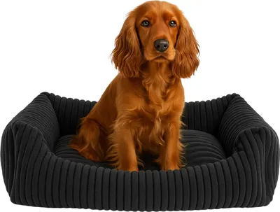 Produktbild von Hundebett Hundekissen Hundesofa Katzenbett Hundekorb gesteppt 95x75cm