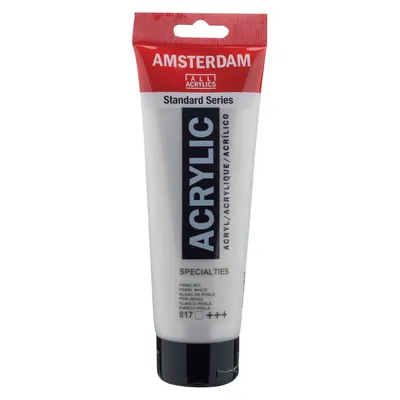 Obrázok produktu pre Amsterdam | Acrylfarbe 250ml Perlweiß 817