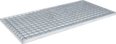 Immagine prodotto di vidaXL Griglia argento 80 x 40 x 2 cm Acciaio zincato a caldo