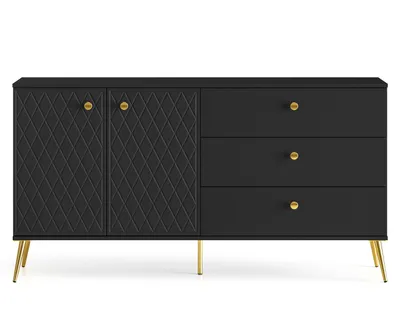 Produktbild von Kombikommode ELJOT 01 große Kommode mit Schubladen Wohnzimmer Schlafzimmer