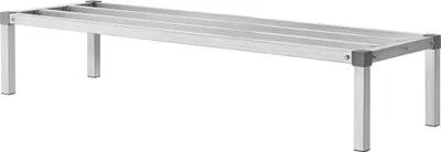 Obrázek produktu pro Hliníkový regál na bednění Stacionární regál na bednění 60” x 20” x 12” Skladovací regál