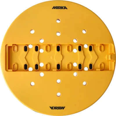 Produktbild von Mirka Schleifpad Ø 225mm Klett / für DecoSander Stabschleifer