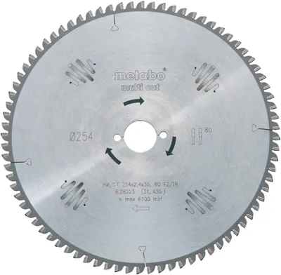Obrázek produktu pro Metabo Saw blade 216X30X2.4MM 64T 6280630000