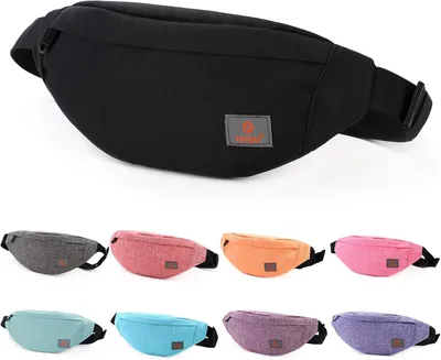 Produktbild von Bauchtasche Hüfttasche, wasserdicht, leicht, verstellbarer Gurt, für Laufen, Wandern, Hundespaziergänge