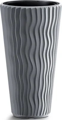 Obrázok produktu pre nabbi Plastový kvetináč DPSP350 34,9 cm - sivý kameň