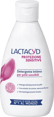 Produktbild von Lactacyd Protezione Sensitive Detergente Intimo, Intim-Waschlotion, Weiblich, 200 ml, Flasche, Seife, 1 Stück(e)